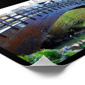Brug over Riba-roja de Túria Poster (Hoek)