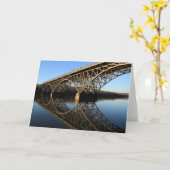 Brug over Rivier Schuylkill Kaart (Gele Bloem)