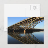 Brug over Schuylkill Briefkaart (Voorkant / Achterkant)