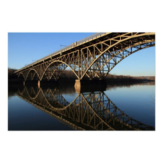 Brug over Schuylkill Poster (Voorkant)