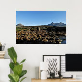 Brug over Sligachan Poster (Thuiskantoor)