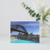 brug over sydney briefkaart (Staand voorkant)