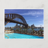 brug over sydney briefkaart (Voorkant)