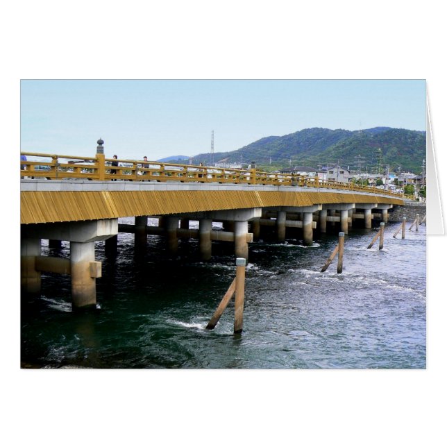 Brug over Uji-rivier (Voorkant Horizontaal)