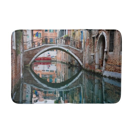 Brug over Venetiaans kanaal Badmat (Voorkant)