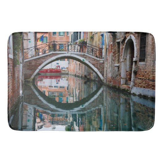Brug over Venetiaans kanaal Badmat (Voorkant)