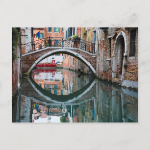 Brug over Venetiaans kanaal Briefkaart