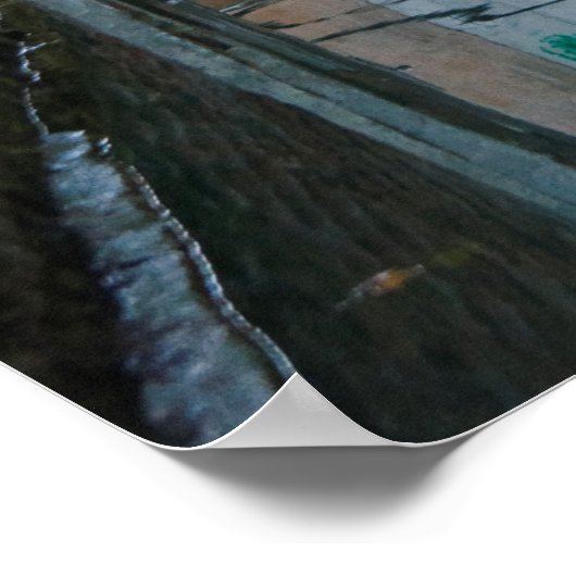 Brug over Venetië Poster (Hoek)