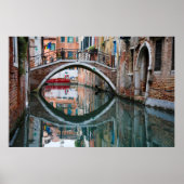 Brug over Venetië Poster (Voorkant)