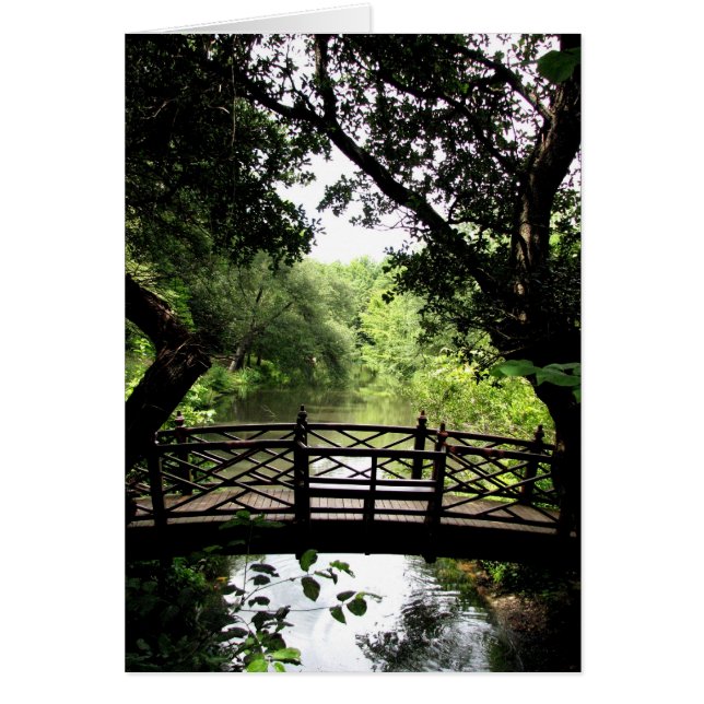 Brug over vreedzaam water (Voorkant)