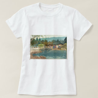 Brug over water Japanse kunst Ukiyo-E T-shirt
