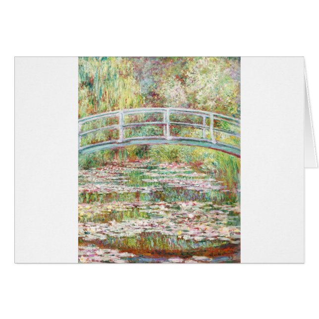 Brug over water Lilies Pond - Claude Monet (Voorkant Horizontaal)
