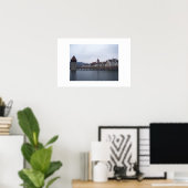 Brug over water poster (Thuiskantoor)