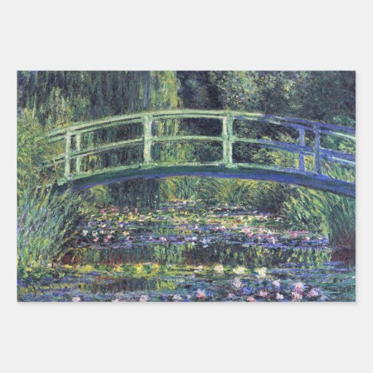 Brug over Waterlily Pond door Claude Monet Inpakpapier Vel (Voorkant)