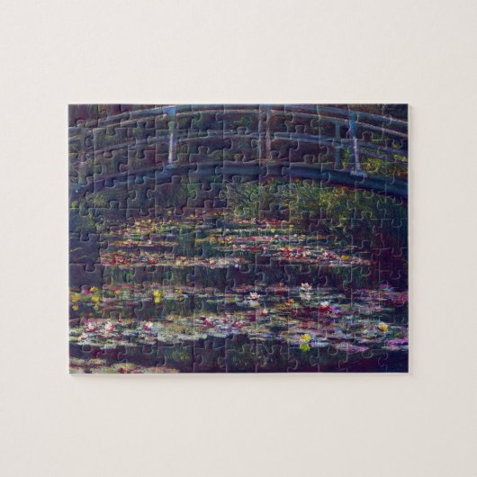 Brug over Waterlily Pond door Claude Monet Legpuzzel (Horizontaal)
