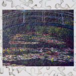 Brug over Waterlily Pond door Claude Monet Legpuzzel<br><div class="desc">Bridge Over Waterlily Pond door Claude Monet is een schilderij met indrukwekkende kunst-natuur met een voetgangersbrug over waterlanders in een vijver in Monet's tuin in zijn huis in Giverny, Frankrijk. Er drijven mooie bloemen in het water en er liggen op de achtergrond onkruidende wilde bomen. Claude Monet genoot van het...</div>