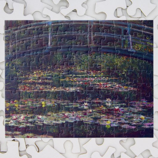 Brug over Waterlily Pond door Claude Monet Legpuzzel