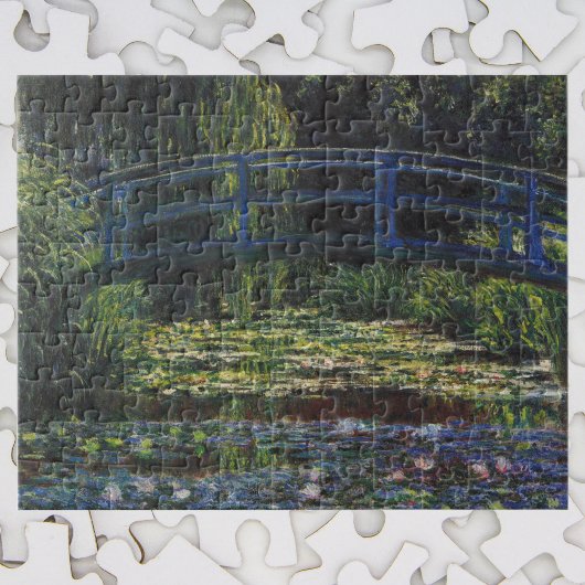 Brug over Waterlily Pond door Claude Monet Legpuzzel