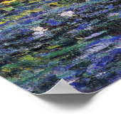 Brug over Waterlily Pond door Claude Monet Poster (Hoek)