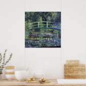 Brug over Waterlily Pond door Claude Monet Poster (Keuken)