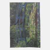 Brug over Waterlily Pond door Claude Monet Theedoek (Verticaal)