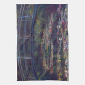 Brug over Waterlily Pond door Claude Monet Theedoek (Verticaal)