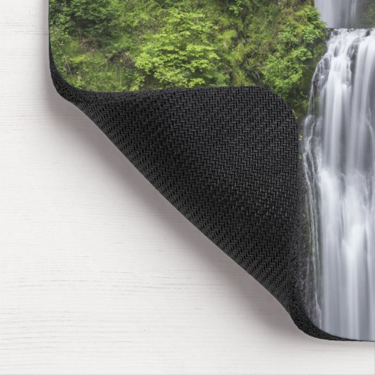 Brug over waterval Schilderachtig Uitzicht Muismat (Hoek)