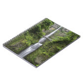 Brug over waterval Schilderachtig Uitzicht Notitieboek (Linkerzijde)