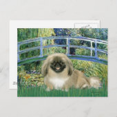 Brug - Pekingees 1b Briefkaart (Voorkant / Achterkant)