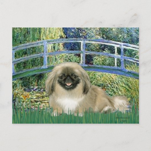 Brug - Pekingees 1b Briefkaart (Voorkant)