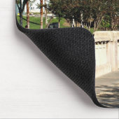 Brug rond Lake Mirror Muismat (Hoek)