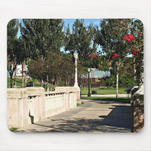 Brug rond Lake Mirror Muismat (Voorkant)