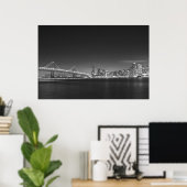 Brug San Francisco Black White Print (Thuiskantoor)