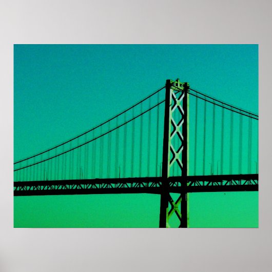 Brug - San Francisco, Californië Poster (Voorkant)