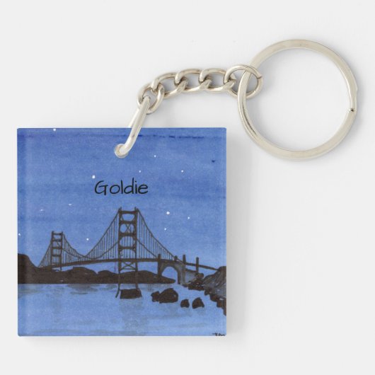 brug sleutelhanger (Achterkant)