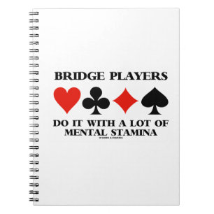 Brug spelers doen het met een hoop mentale sterren notitieboek
