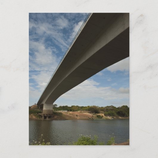 Brug tussen Guyana en Brazilië over Takutu Briefkaart (Voorkant)