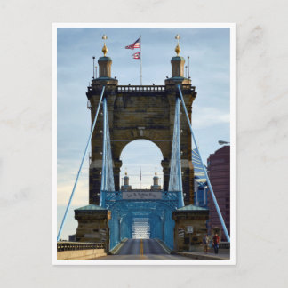 Brug Uitzicht naar Cincinnati Briefkaart