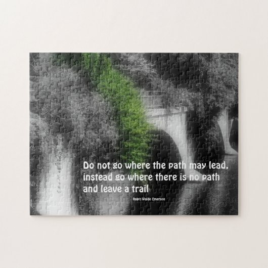 Brug uw eigen Inspirerend Citaat Legpuzzel (Horizontaal)