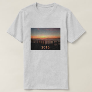 Brug van 2016 op zonsondergang t-shirt