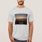 Brug van 2016 op zonsondergang t-shirt (Voorkant)