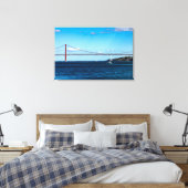 brug van 25 de Abril Canvas Afdruk (Insitu (Slaapkamer))