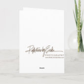 Brug van bloemen - Daisies notecard Kaart (Achterkant)