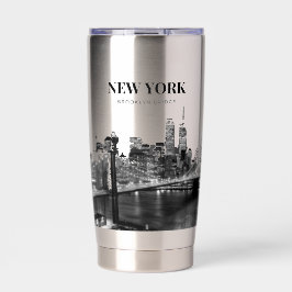 Brug van Brooklyn Geïsoleerde Drinkbeker