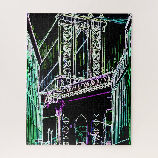 Brug van Brooklyn Legpuzzel (Verticaal)