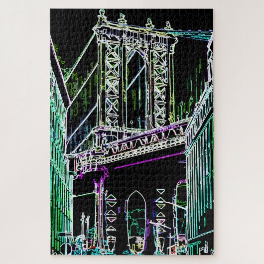Brug van Brooklyn Legpuzzel (Verticaal)