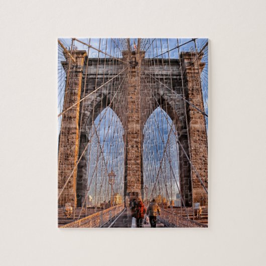 Brug van Brooklyn New York USA Legpuzzel (Verticaal)