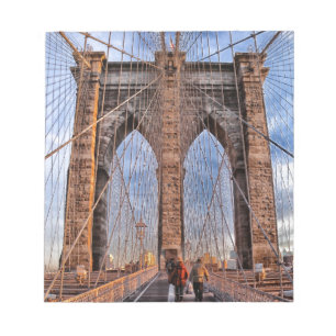Brug van Brooklyn New York USA Notitieblok