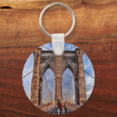Brug van Brooklyn New York USA Sleutelhanger (Voorkant)