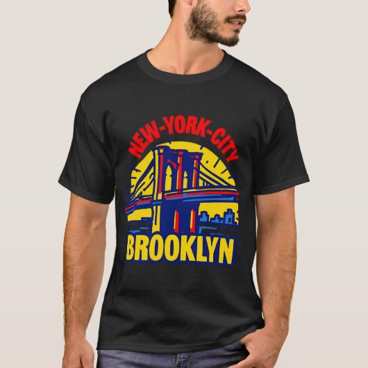 Brug van Brooklyn T-shirt (Voorkant)